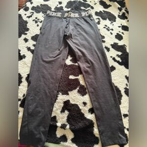 PINK Victoria's Secret Black Leggings
